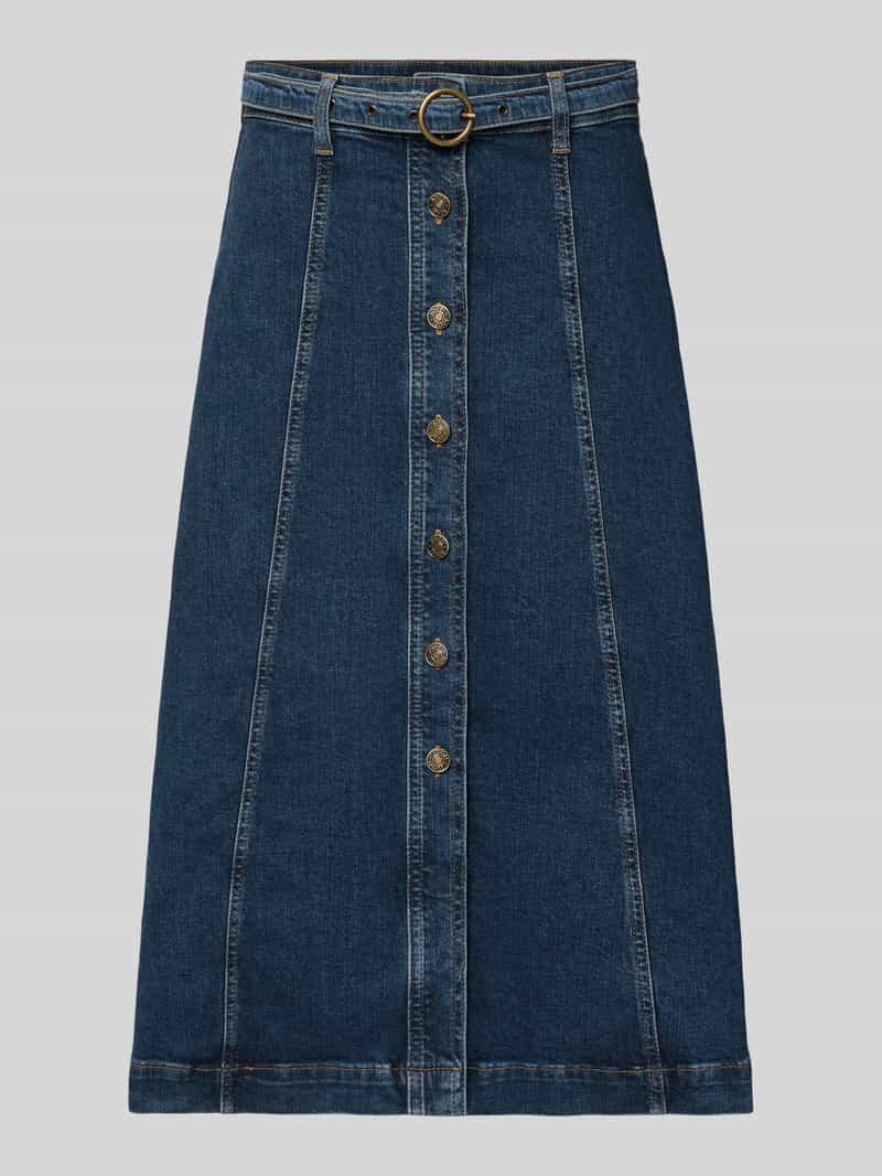 Joop! Midirok met knoopsluiting model 'GILCHRIST'
