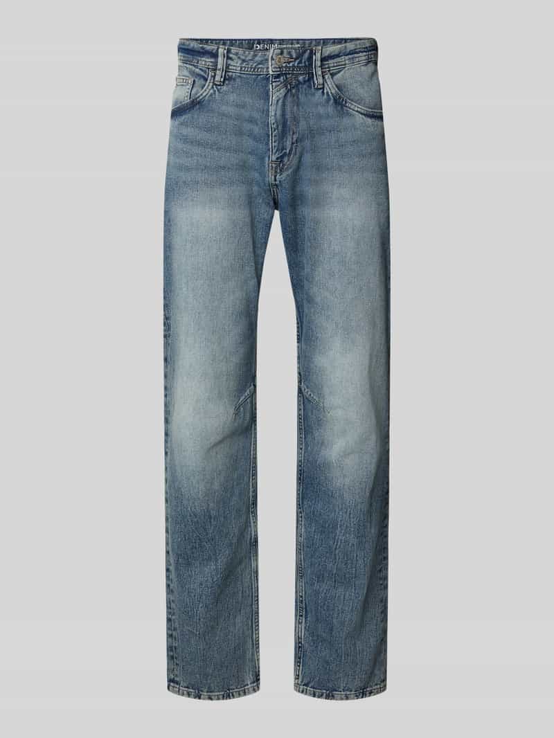 relaxed fit jeans van puur katoen