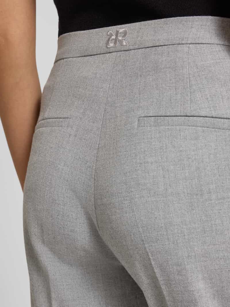 RAFFAELLO ROSSI Regular fit stoffen broek met persplooien model 'DORO'