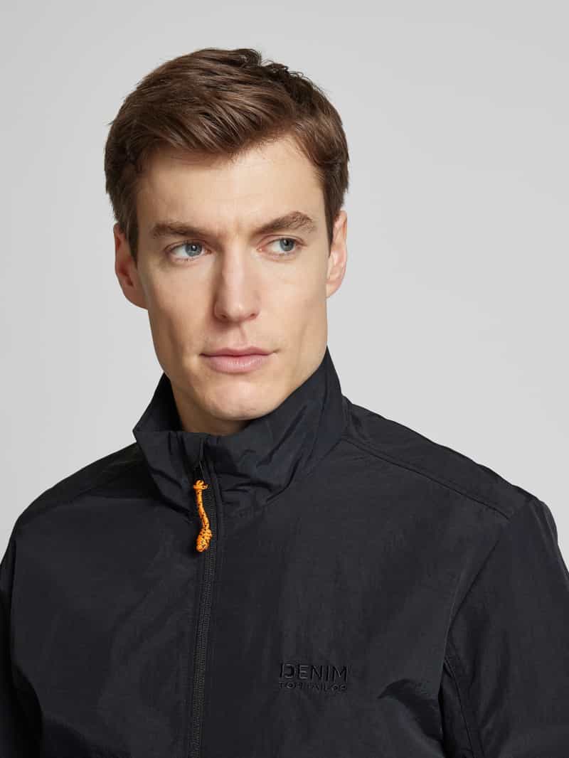 Tom Tailor Denim Regular fit functioneel jack met labelstitching