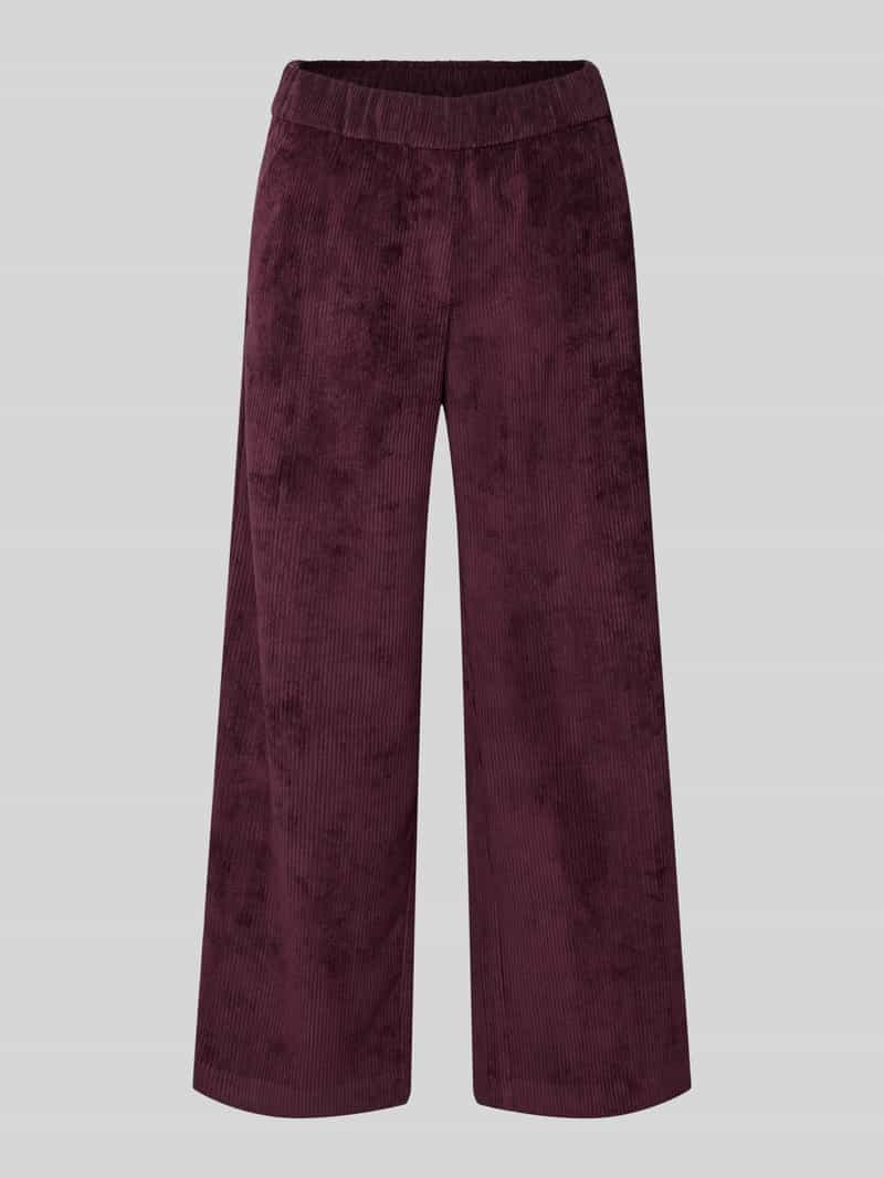 MAC Korte corduroy broek met elastische band model 'CHIARA'