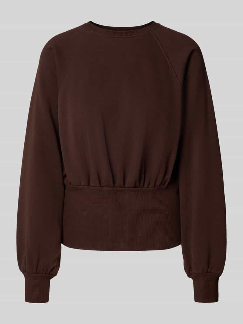 Topshop Sweatshirt van katoenmix met raglanmouwen model 'CINCH'