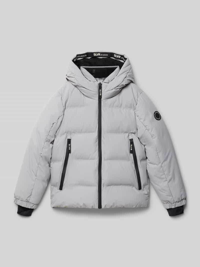 s.Oliver RED LABEL Loose fit gewatteerd jack met capuchon