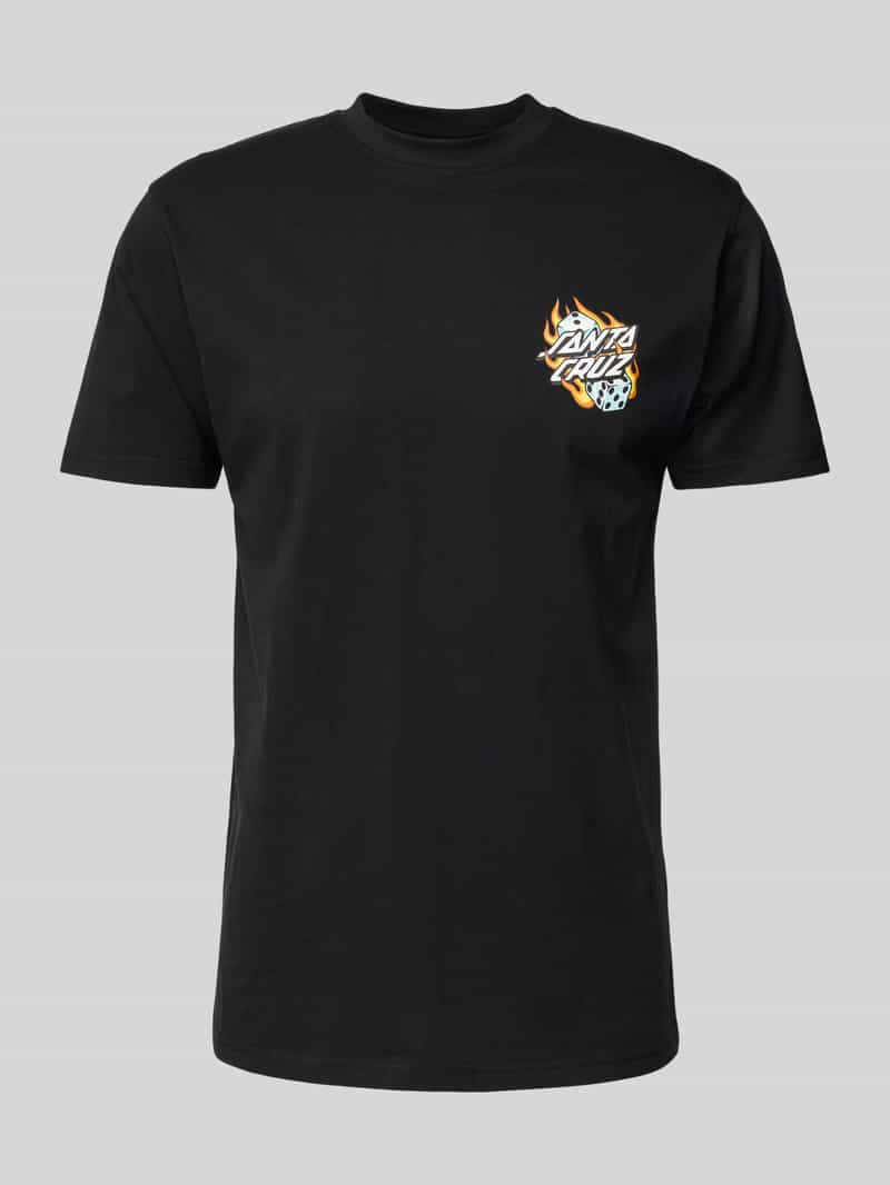 Santa Cruz T-shirt met labelprint