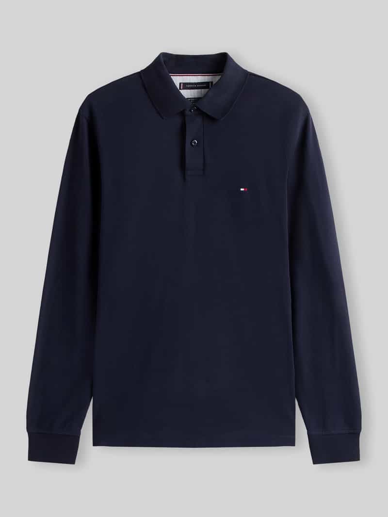Regular fit poloshirt van katoenmix