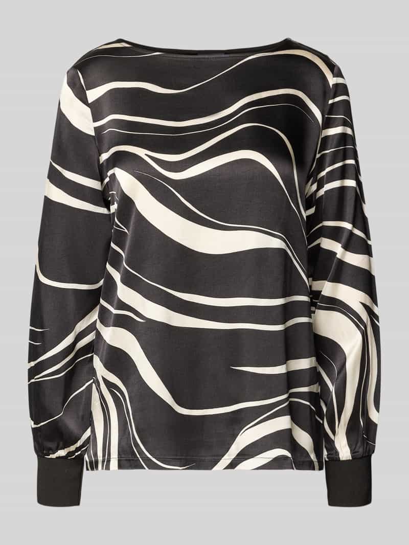 s.Oliver BLACK LABEL Relaxed fit blouse van pure viscose