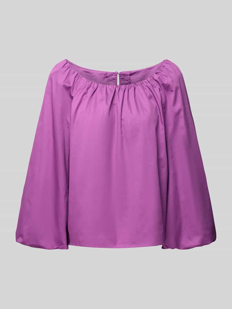 Christian Berg Woman Relaxed fit blouse met 3 4-mouwen