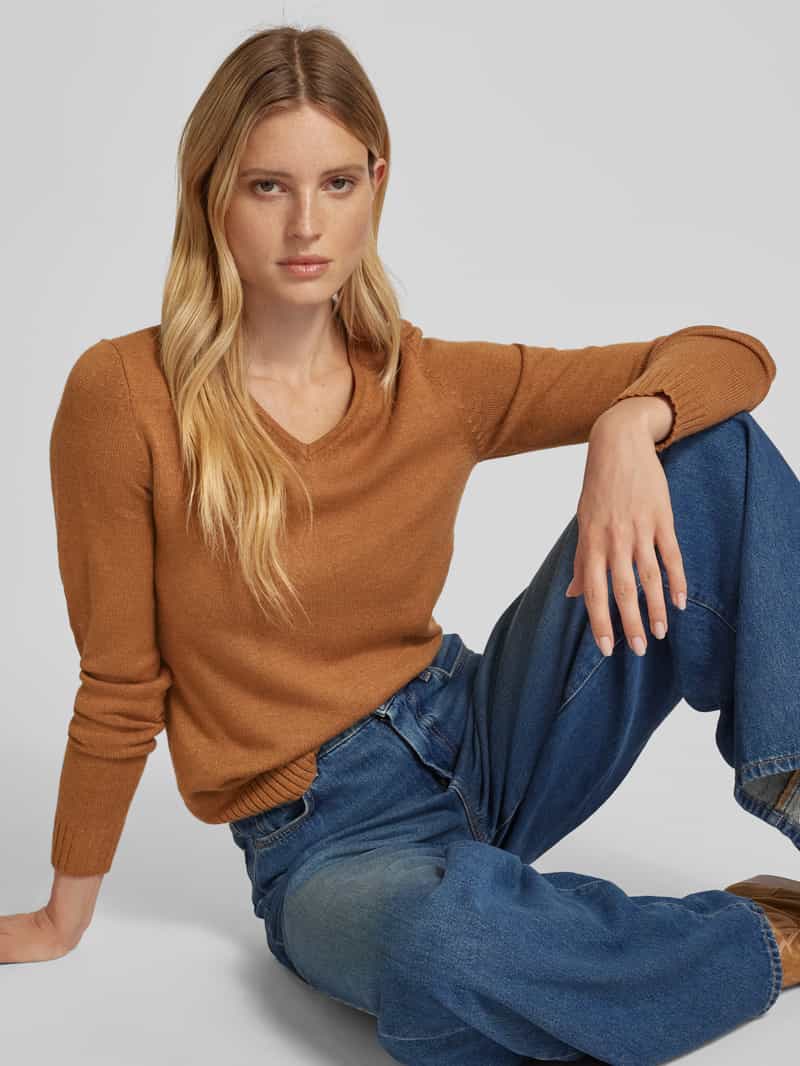 Vila Gebreide pullover met V-hals