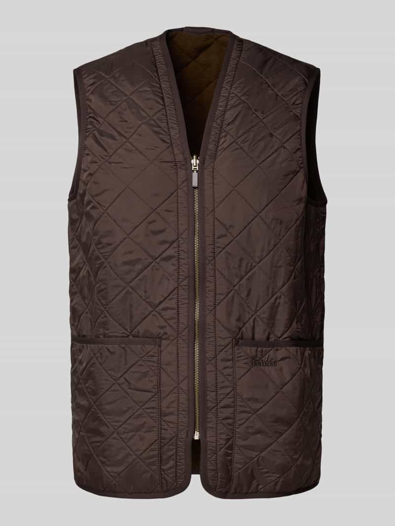 Barbour Regular fit bodywarmer met warme fleece aan de binnenkant