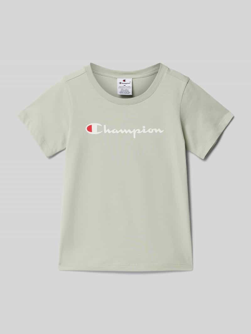 Champion T-shirt met labelprint