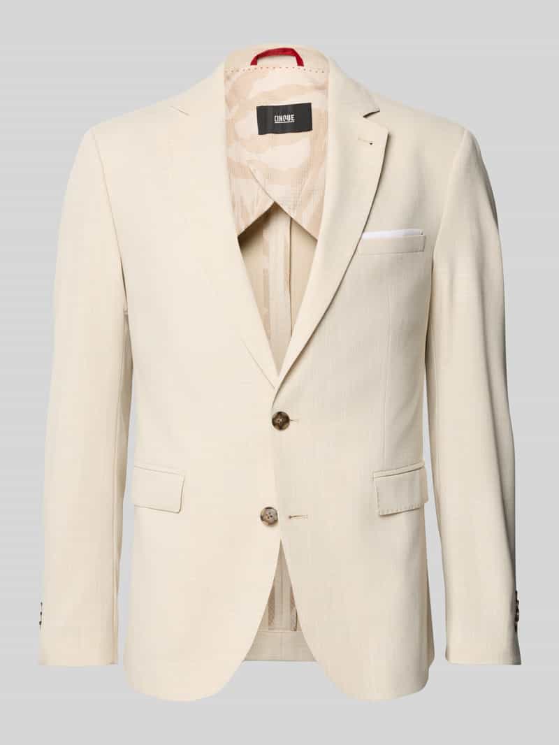 CINQUE 2-knoops colbert met reverskraag model 'Data'