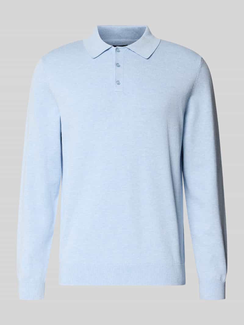 MCNEAL Regular fit gebreide pullover van mix van katoen en kasjmier