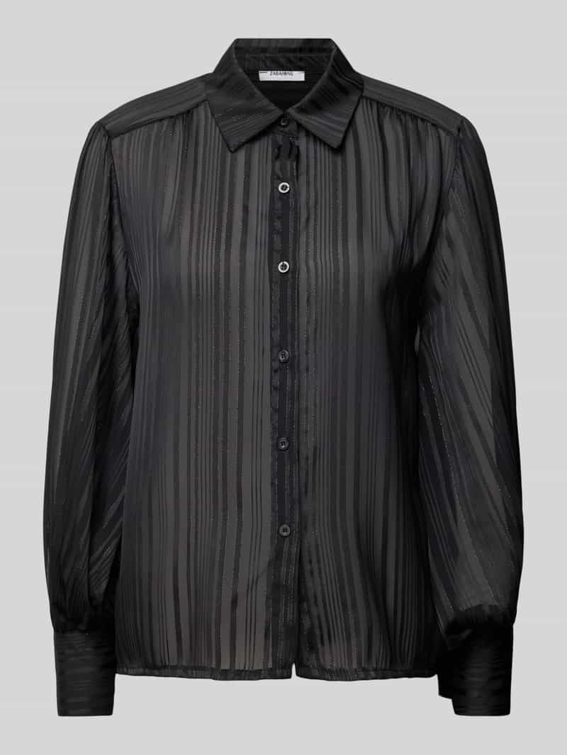 ZABAIONE Overhemdblouse met knoopsluiting