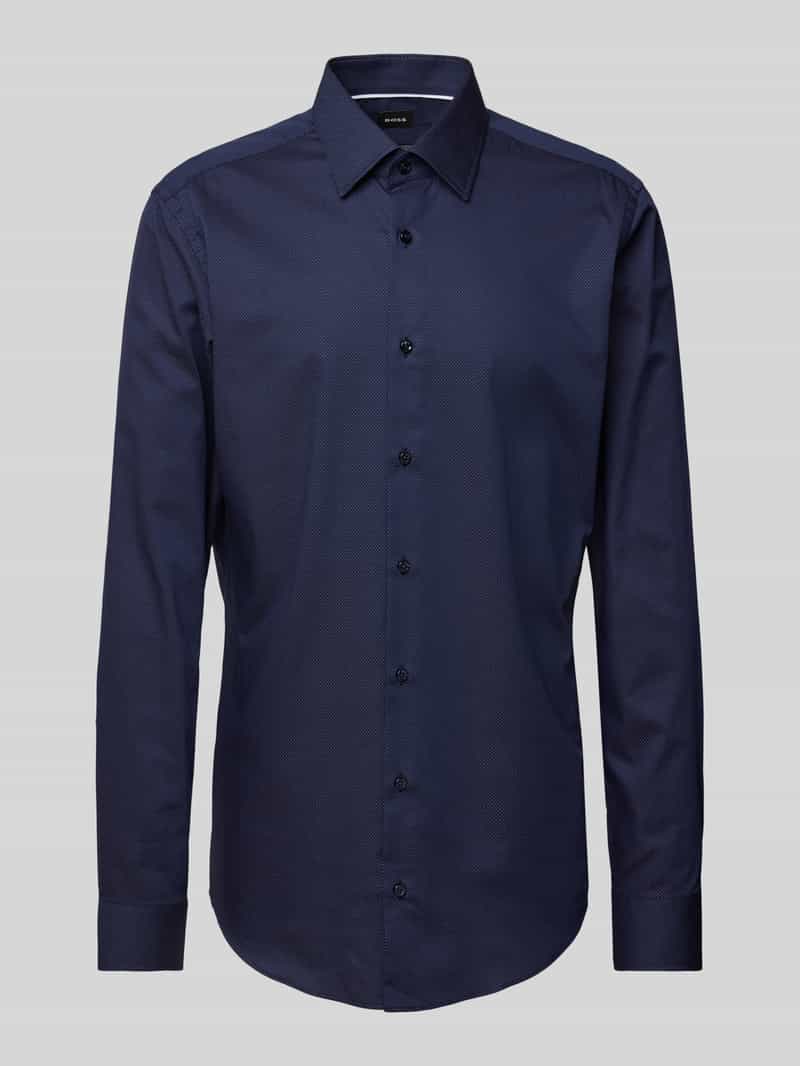 Boss Regular fit zakelijk overhemd met kentkraag model 'Joe'