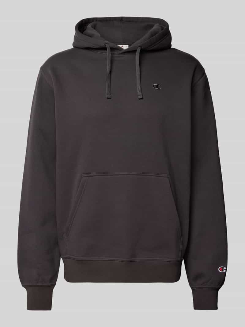 Champion Hoodie met labelstitching