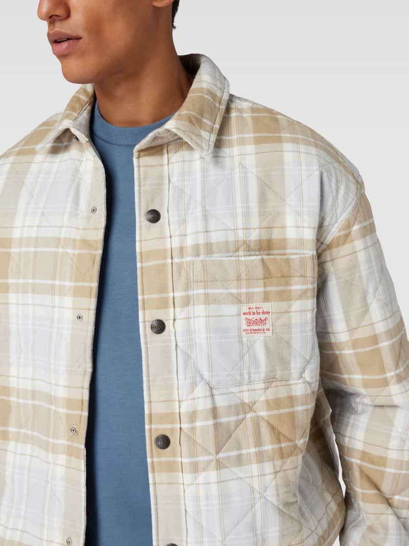 Levi's Overhemdjack met tartanmotief model 'PARKSIDE'