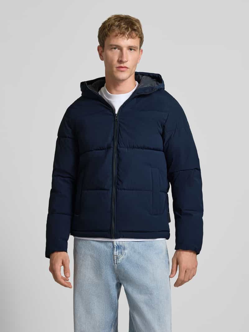 Jack & Jones Galaxy pufferjas donkerblauw sky captain, foto 4