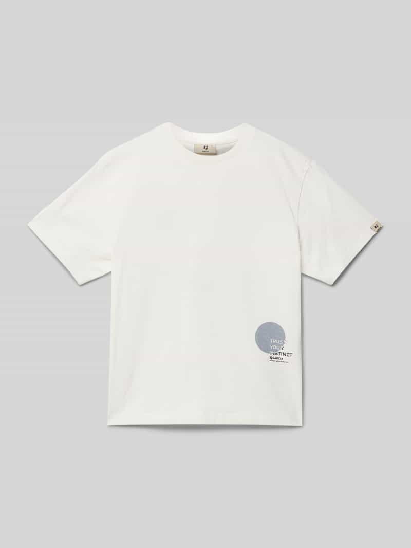 Garcia T-shirt met labelprint