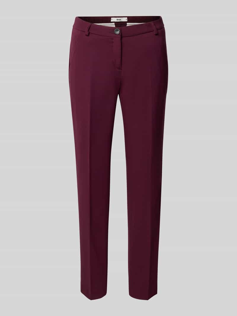 BRAX Regular fit stoffen broek van viscosemix model 'STYLE.MARON'