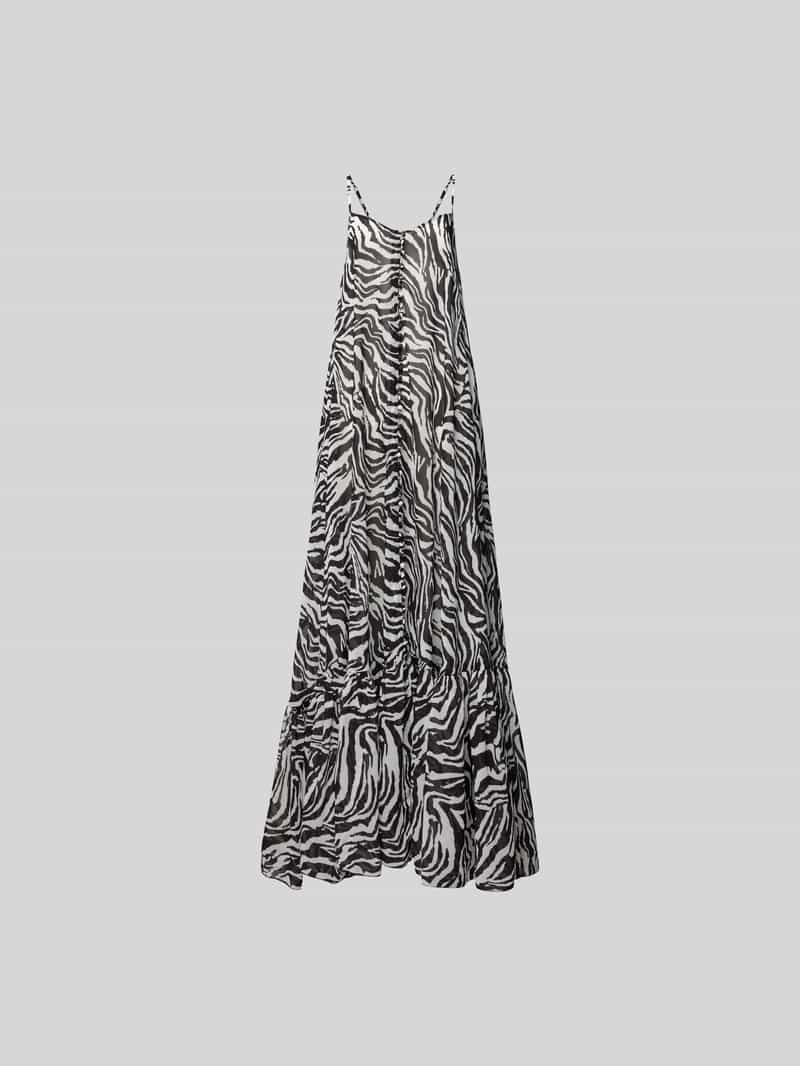 Maxi-jurk met dierenprint