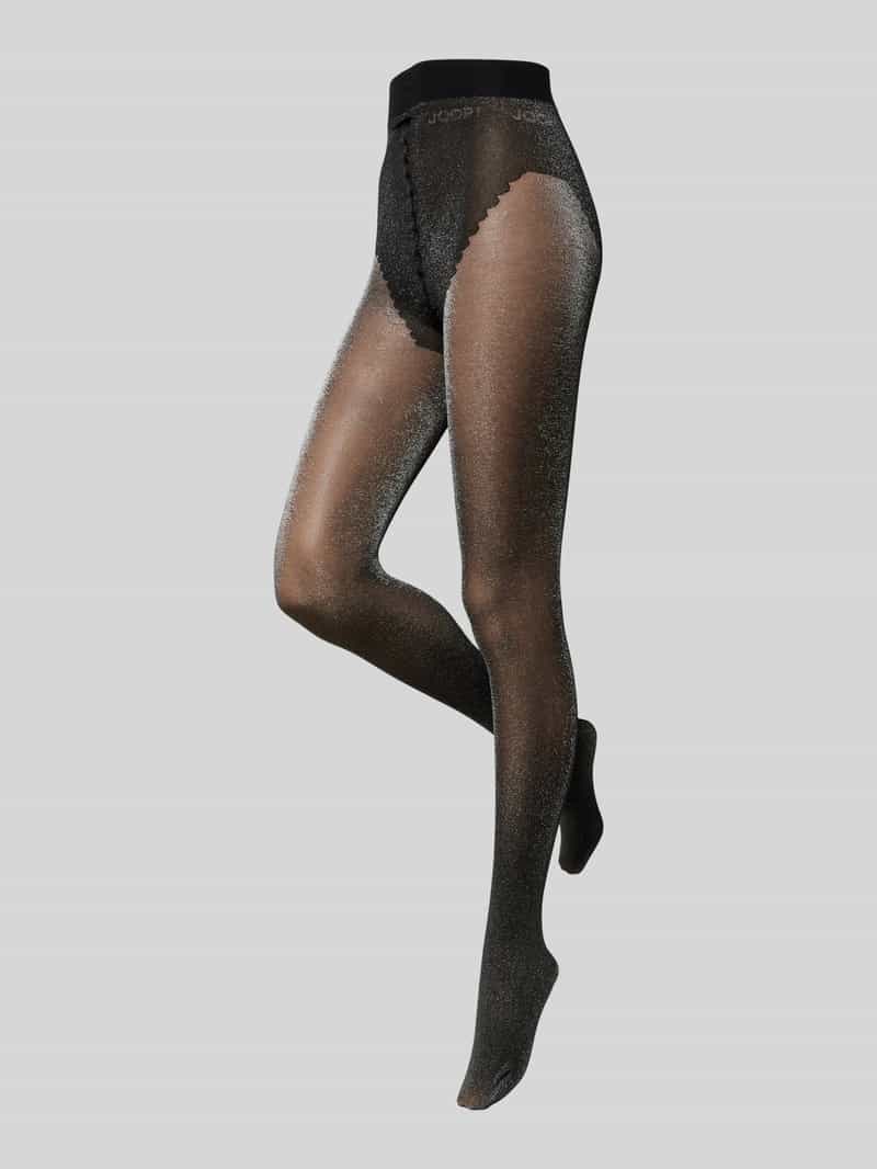 50 DEN Panty met elastisch band en Labeldetail