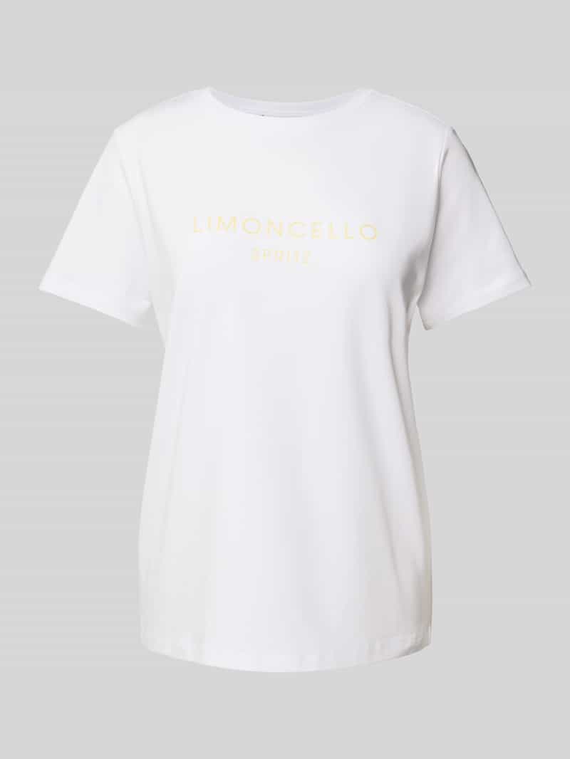 comma T-shirt met motiefprint
