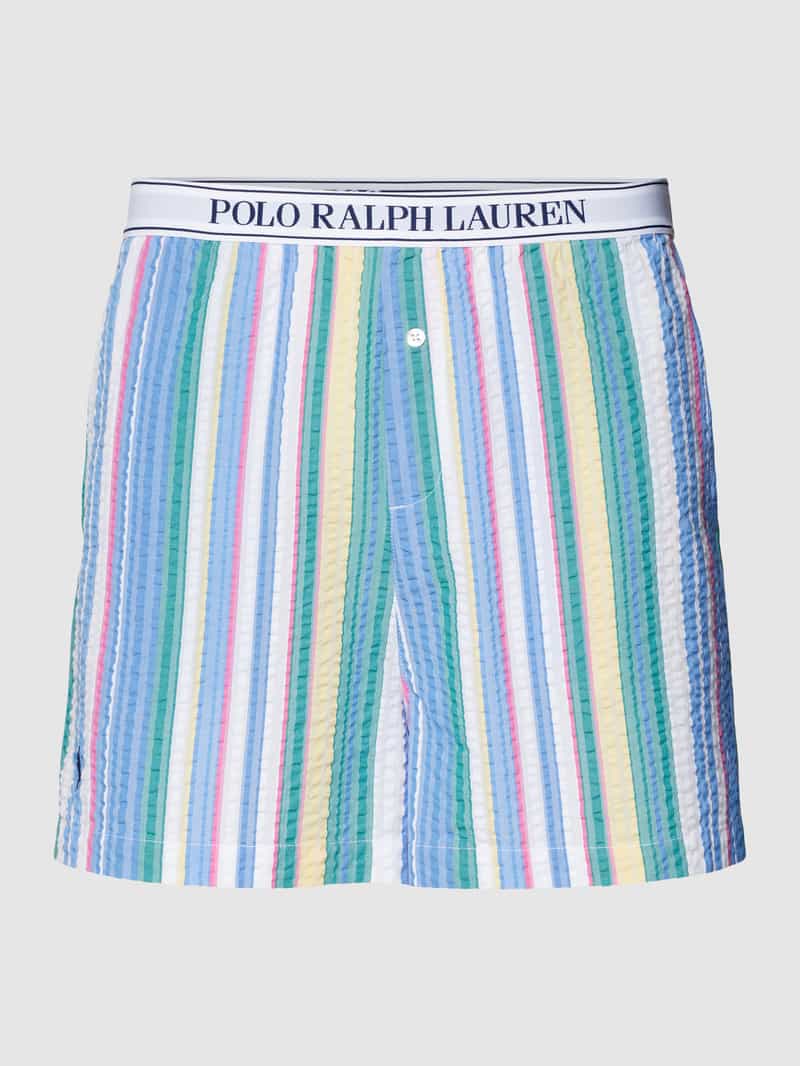 Polo Ralph Lauren Korte pyjamabroek met streepmotief