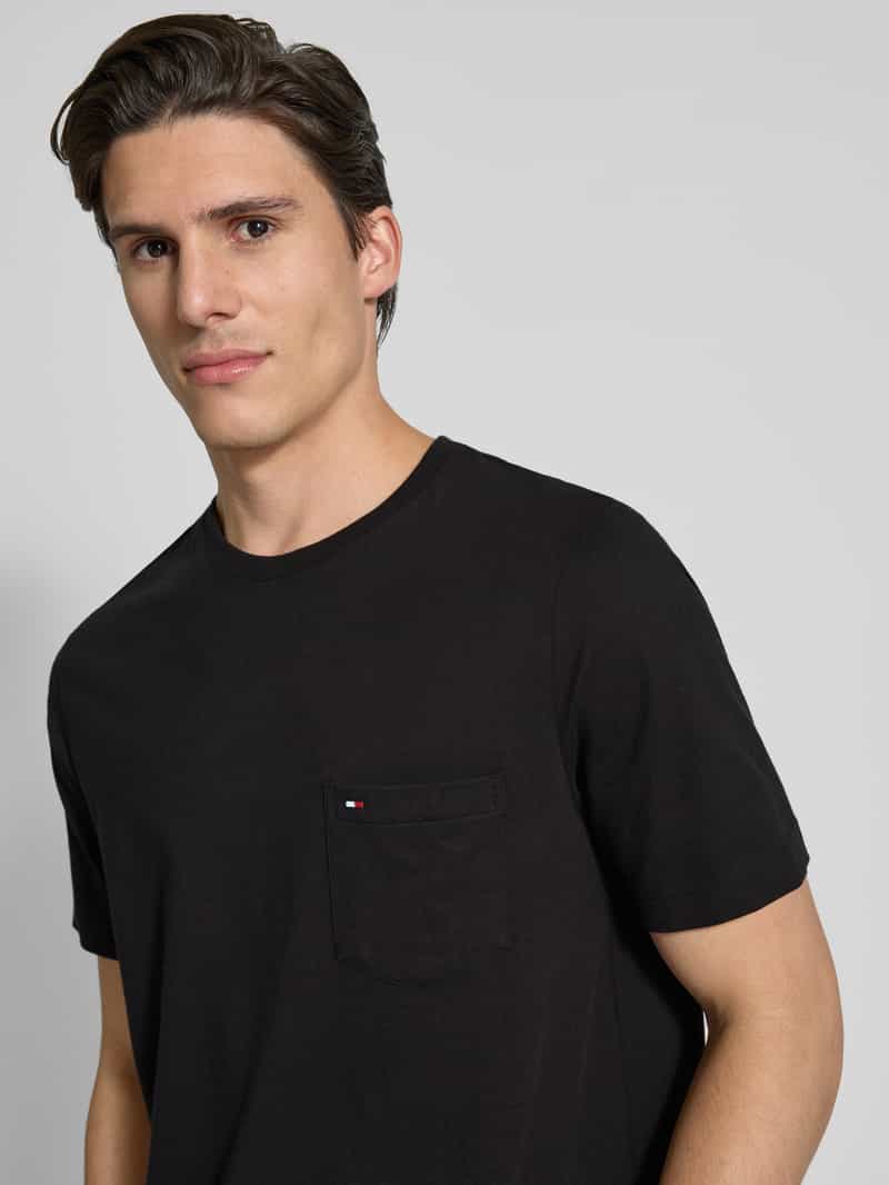 Tommy Hilfiger Regular fit T-shirt van puur katoen