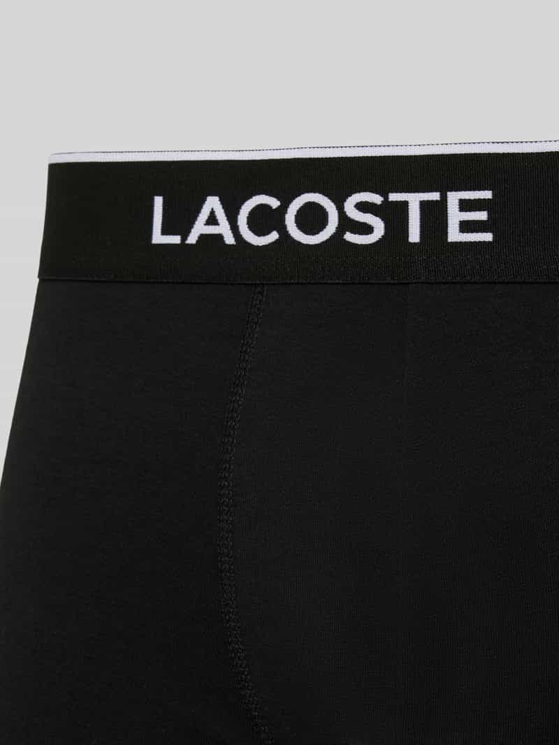 Lacoste Boxershort met elastische band in een set van 3 stuks