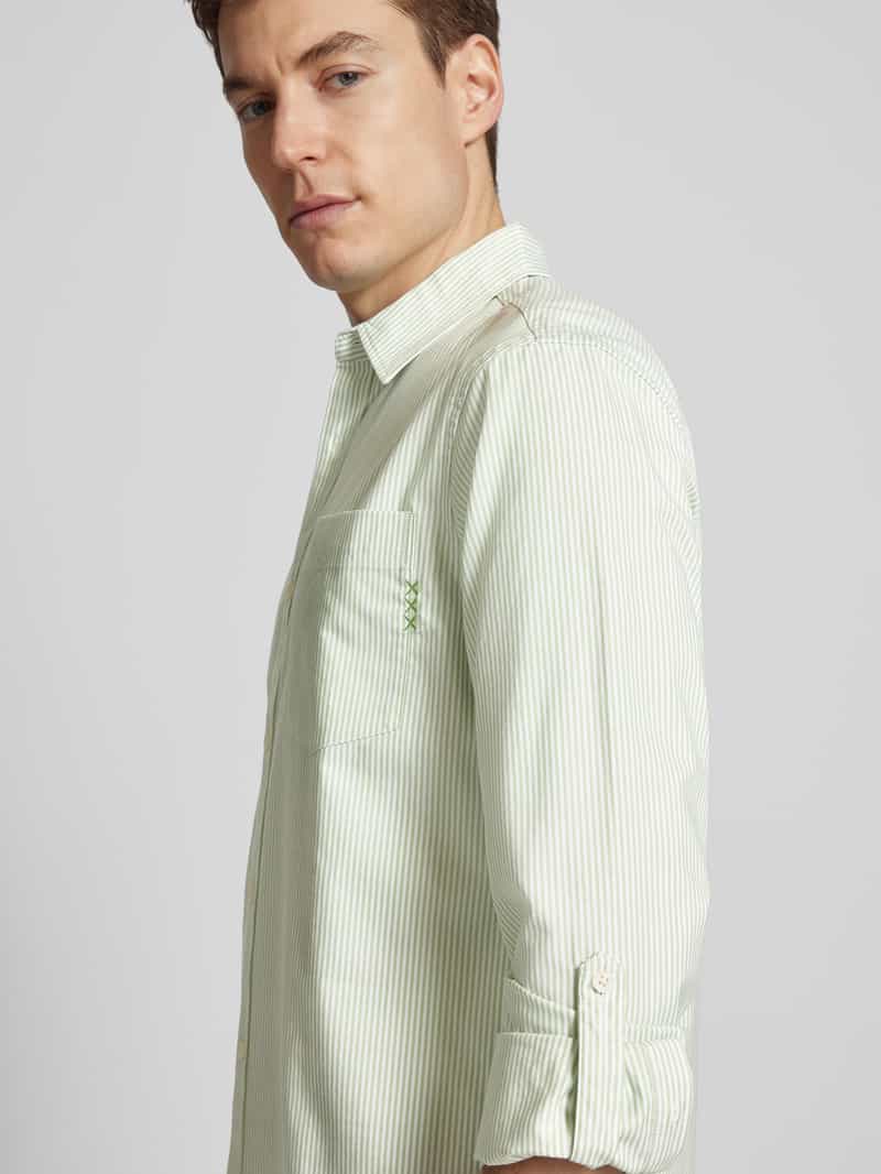 Scotch & Soda Regular fit vrijetijdsoverhemd met borstzak