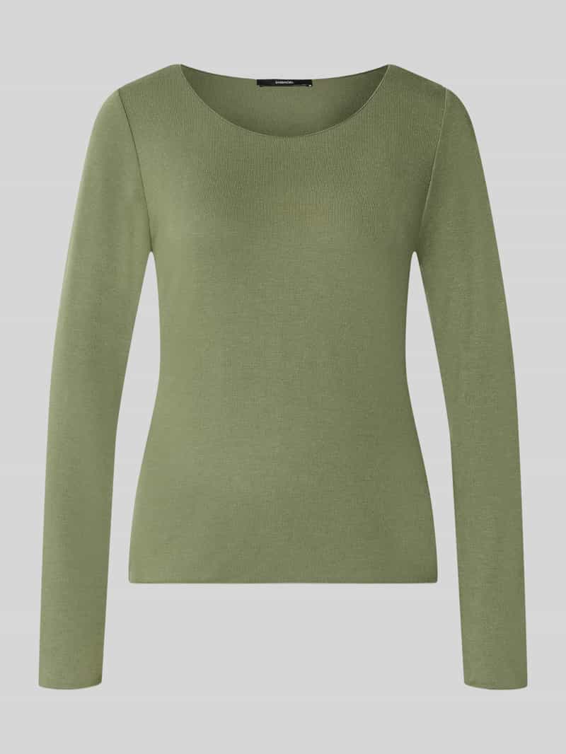 Slim fit shirt met lange mouwen van viscosemix model 'Kirosa'