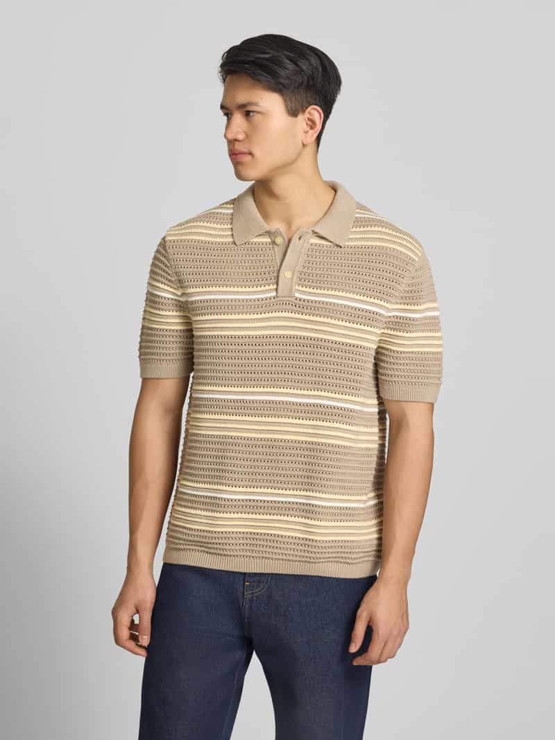 Levi's relaxed fit poloshirt van puur katoen model 'LAGUNA' beige, foto 5