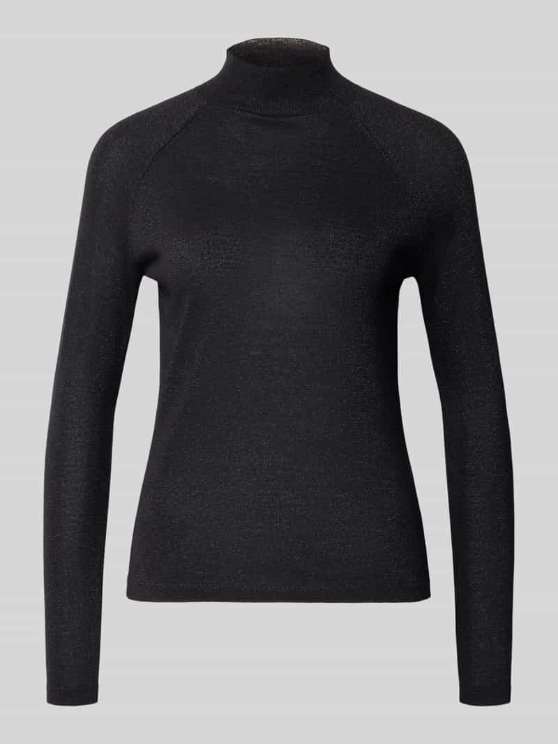 Christian Berg Woman Selection Gebreide pullover van viscosemix met opstaande kraag