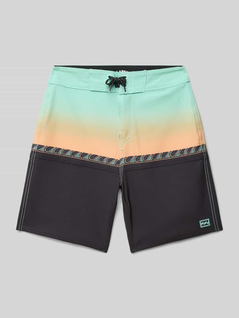 Billabong Straight leg zwembroek met labeldetails model 'FIFTY50 PRO'