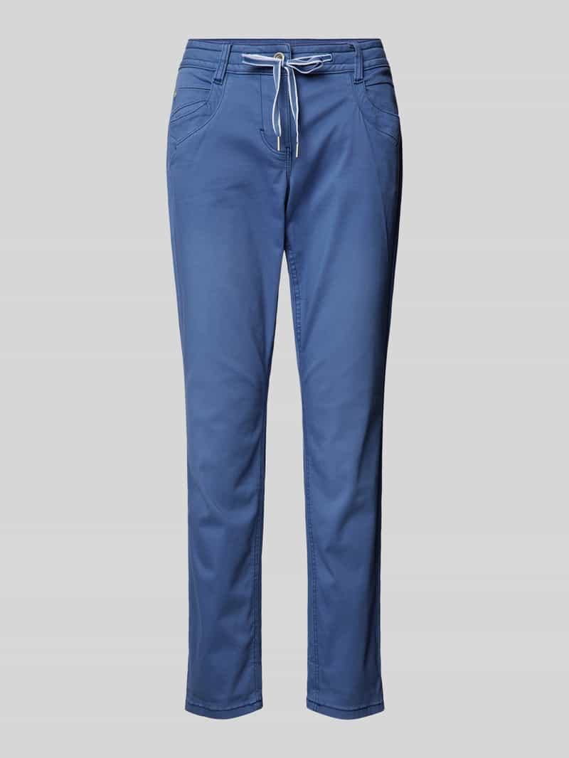 Tom Tailor 7/8 broek met strikband aan de boord