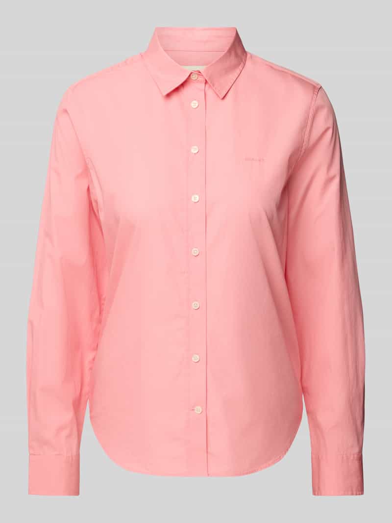 Gant Regular fit overhemdblouse met labelstitching