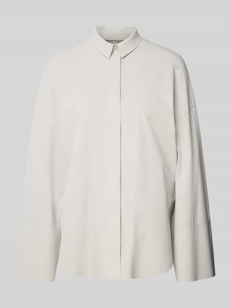 MaxMara Leisure Relaxed fit blouse met extra brede schouders, model 'PATELLA'