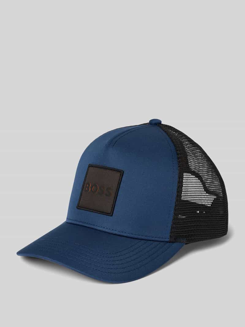 Boss Baseballpet met labeldetail model 'ELLIOT'