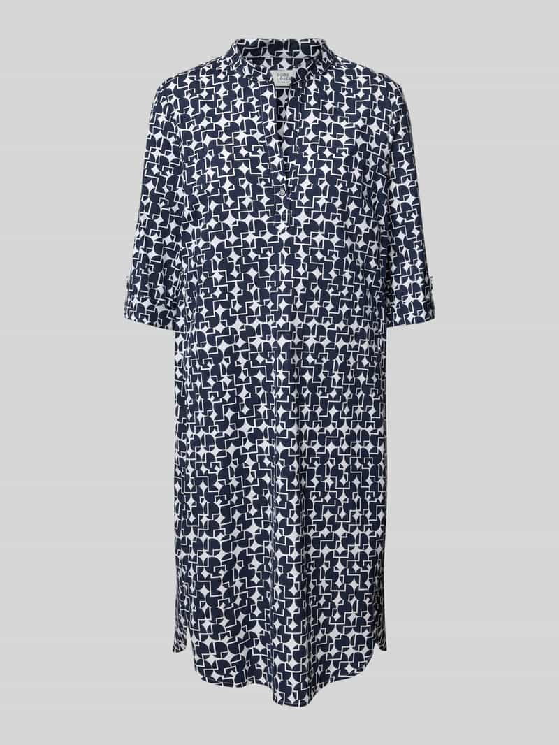 ROBE LÉGÈRE Knielange jurk met opstaande kraag