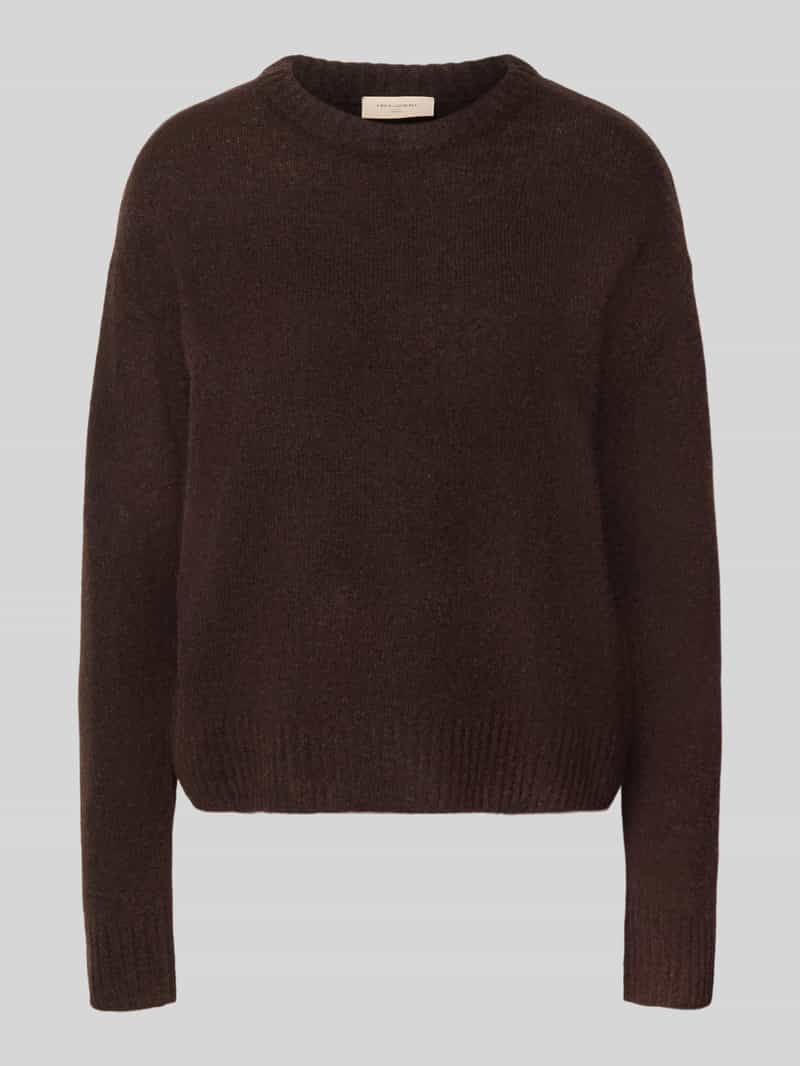 FREE QUENT Relaxed fit gebreide trui van wolmix met alpaca-aandeel