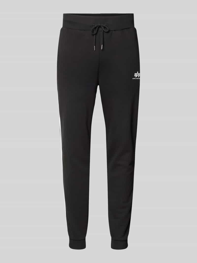 alpha industries Sweatpants met logo