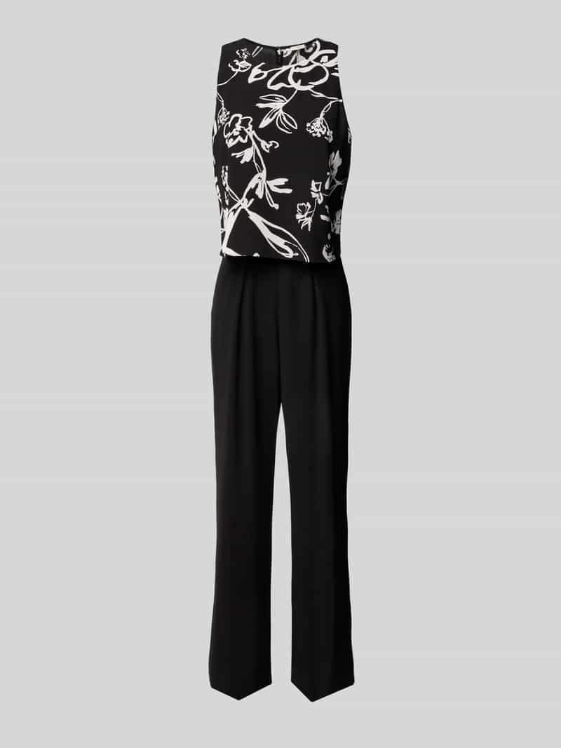 S.Oliver BLACK LABEL Jumpsuit met ronde hals