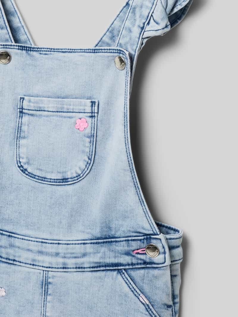 s.Oliver RED LABEL Uitlopende jeansjurk met stitchingdetails