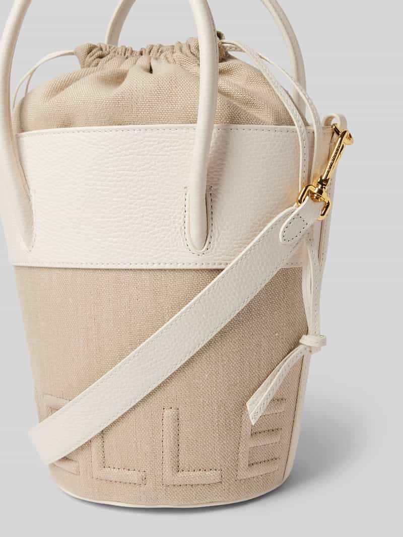 Coccinelle Handtas met labelstitching model 'MYRTHA'