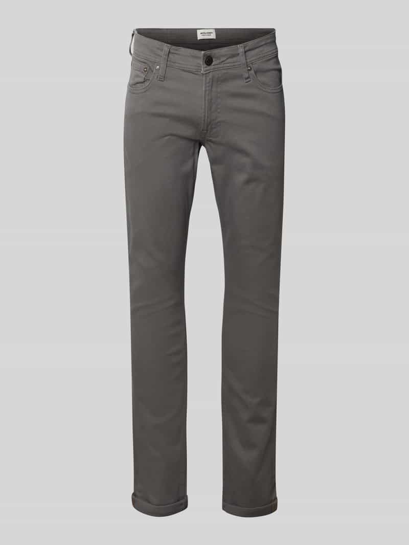 jack & jones Slim fit jeans met steekzakken model 'GLENN'