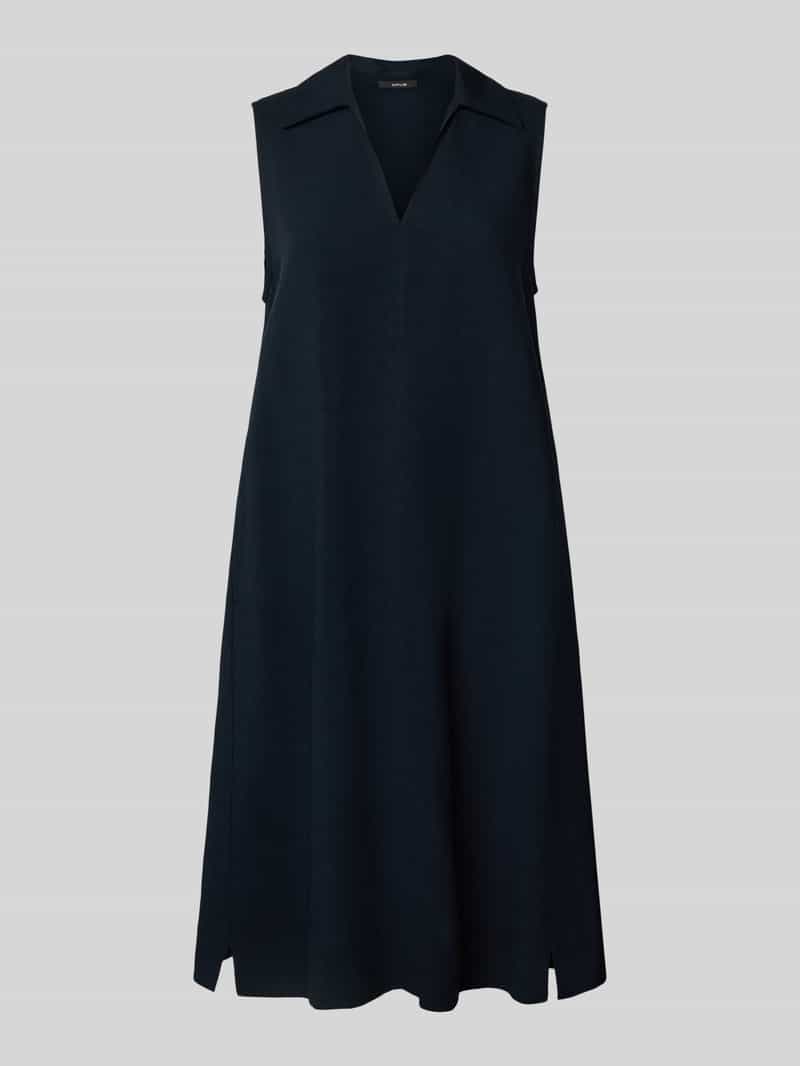Opus Knielange jurk van viscose model 'Wika'
