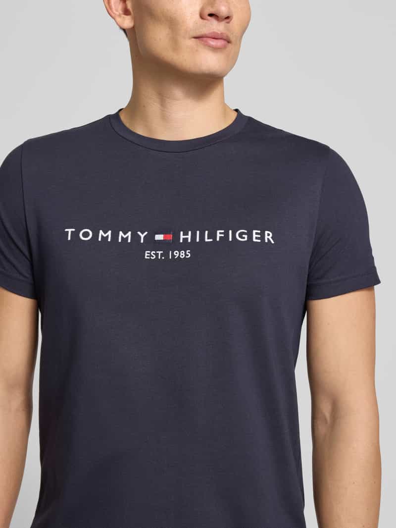 Tommy Hilfiger Tommy Logo T-shirt blauw, foto 6
