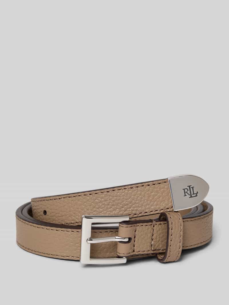 Lauren Ralph Lauren Riem van runderleer met doornsluiting