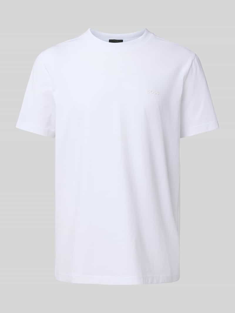BOSS Green T-shirt met labelprint