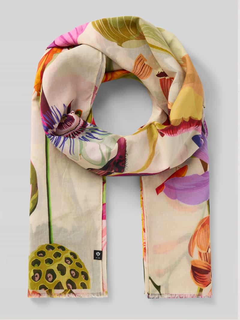 Sjaal met logodetail